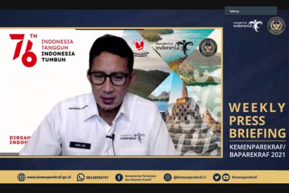 Genjot Percepatan Pemulihan Sektor Parekraf