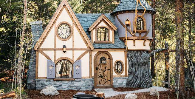 Serunya Desain Rumah Rapunzel, Serasa Tinggal di Negeri Dongeng