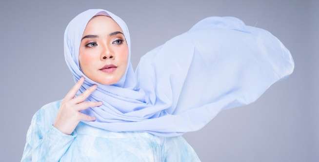 Cuci hijab dengan cara yang benar