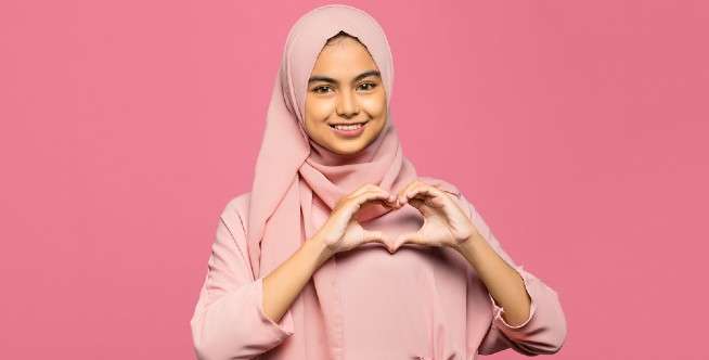 1. Gaya hijab dengan celana kulot
