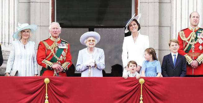 Foto Gemas Anak Pangeran William di Jubile Platinum Ratu Elizabeth II