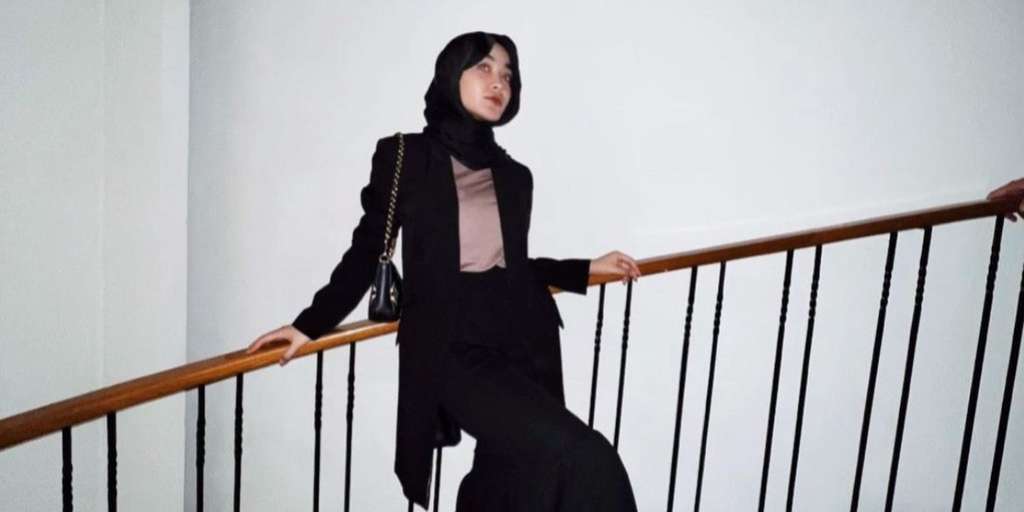 Blazer & rok panjang mermaid