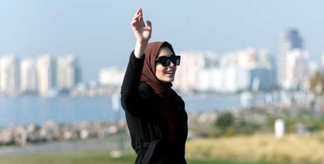 Kamu bisa intip tampilan hijaber satu ini!