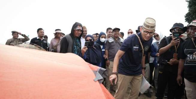 Perjuangan sampai lokasi