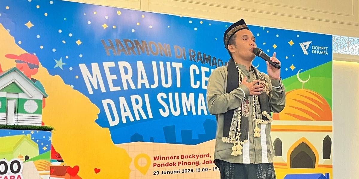 Melukis Harapan dan Tausiyah Penguat Iman untuk Sumatra