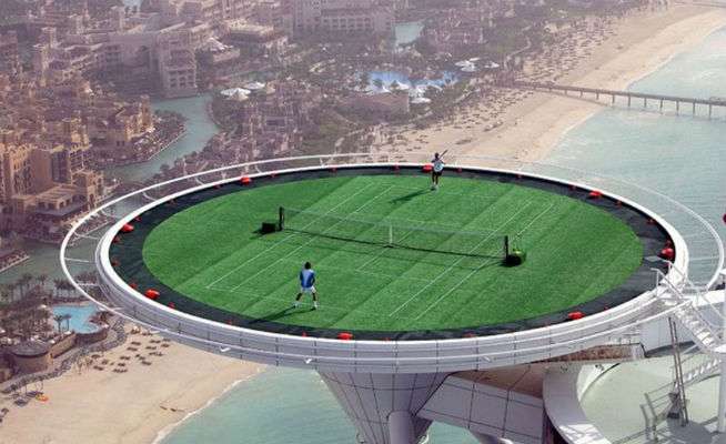 Unik, Nikah di Helipad Hotel Termewah