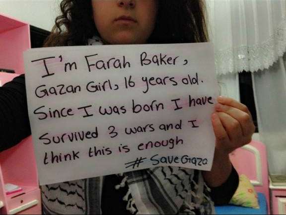 Gadis Belia Pahlawan Sosmed di Gaza