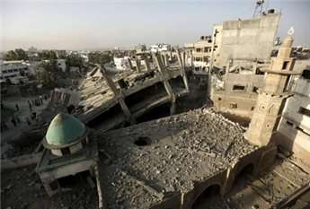 Israel Hancurkan Masjid Berusia 1.300 Tahun di Gaza