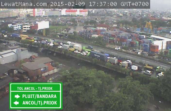 Titik Kemacetan Jakarta Sore Ini