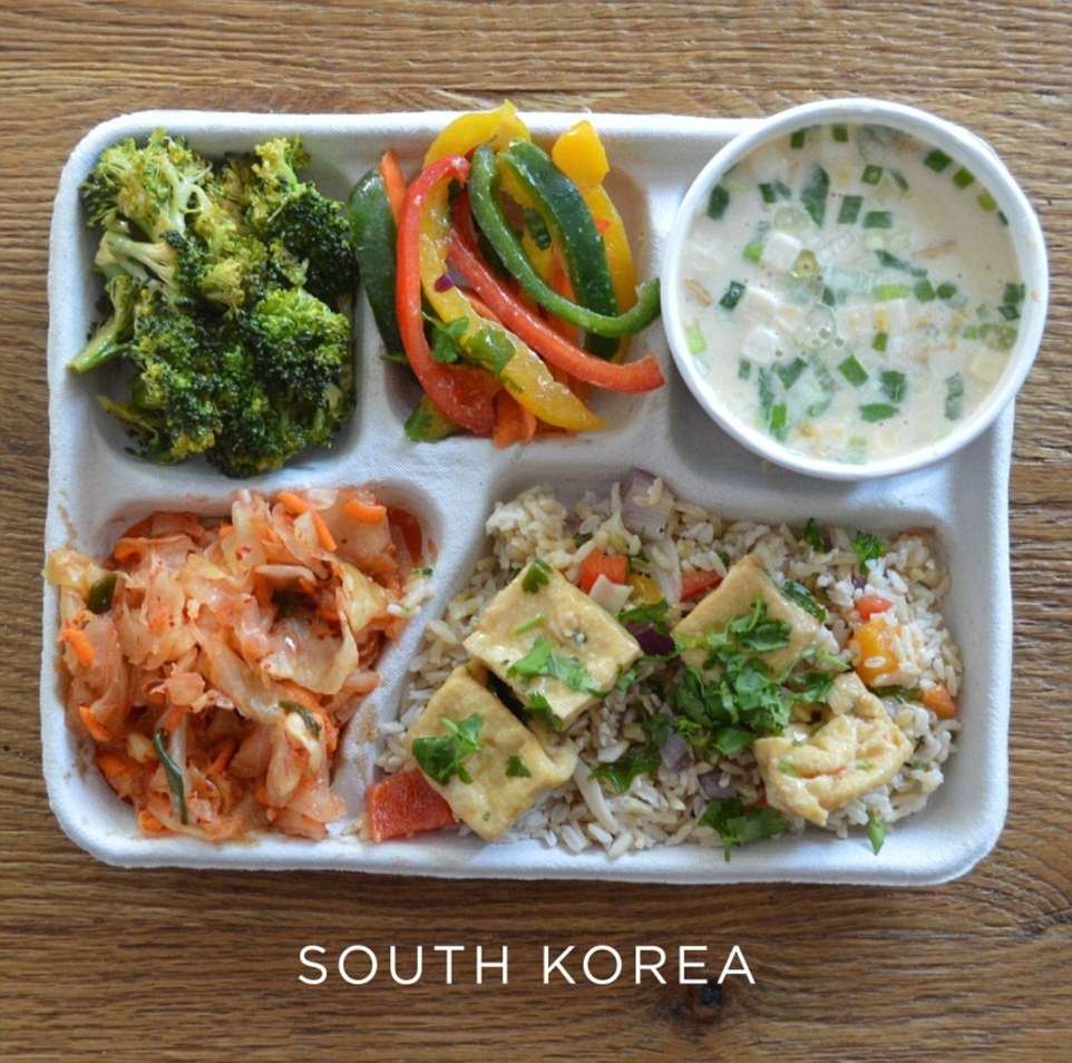 Menu Makan Siang Murid Sekolah di Berbagai Negara