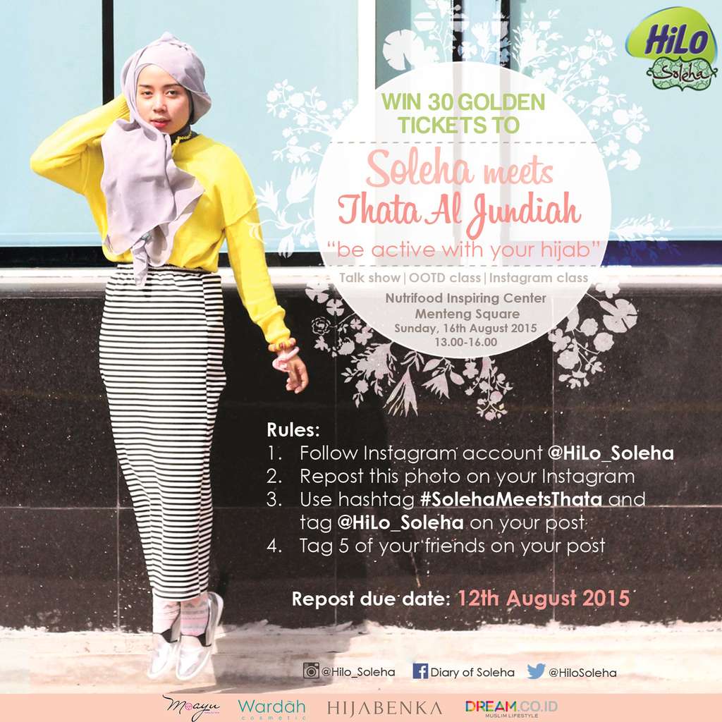 Yuk! Ikutan Kelas OOTD Bareng Qonita Al Jundiah