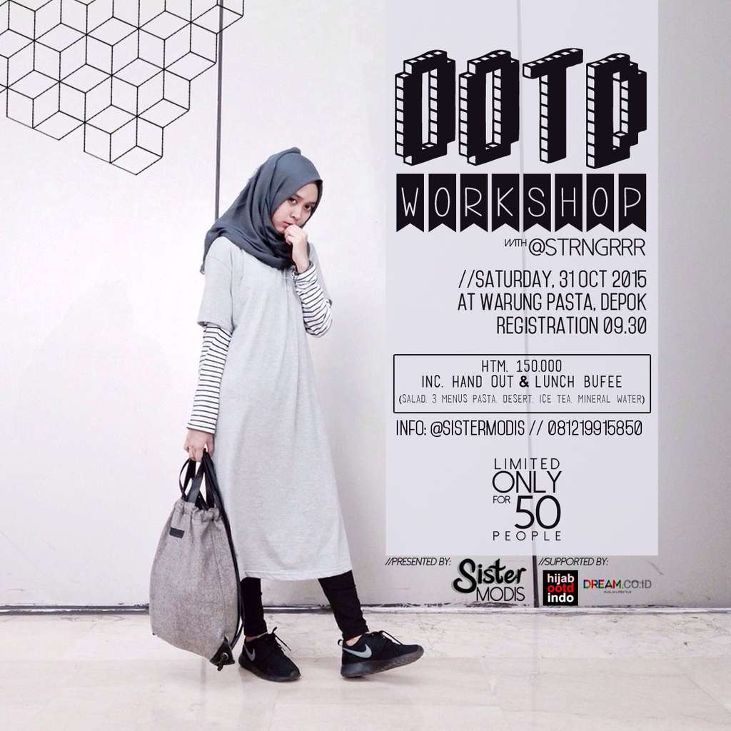 Ayo Ikutan OOTD Workshop Bareng Selebgram Intan Khasanah
