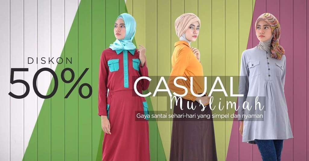 Saqina: Pesta Diskon 50 Persen untuk Busana Kasual