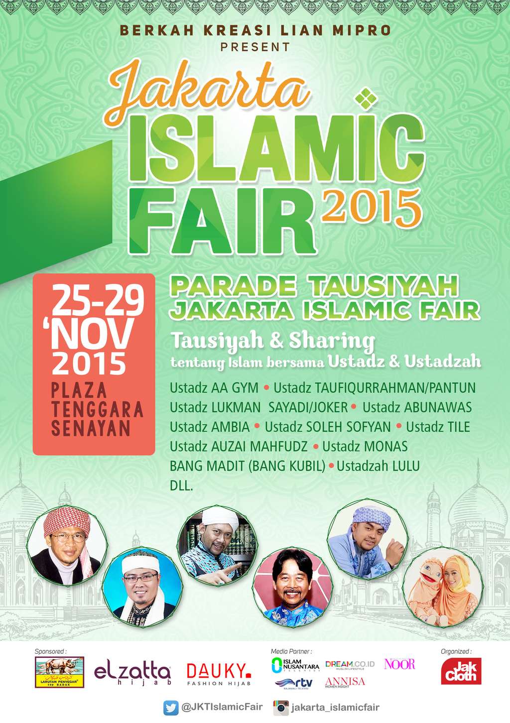 JIF 2015: Parade Tausiyah Bakal Sejukan Suasana dan Hati