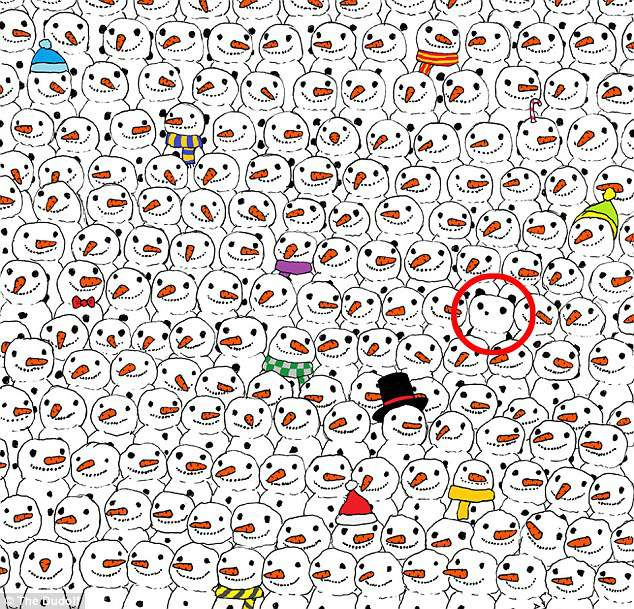 Netizen Bingung Cari Panda di Gambar Ini, Kamu Bisa Temukan?