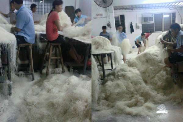 Pembuatan Bihun Jorok Ini Bikin Perut Mulas