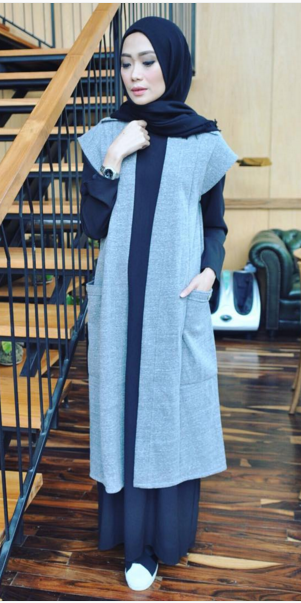 Rani Hatta: Inspirasi Outer Hijab Nan Maskulin