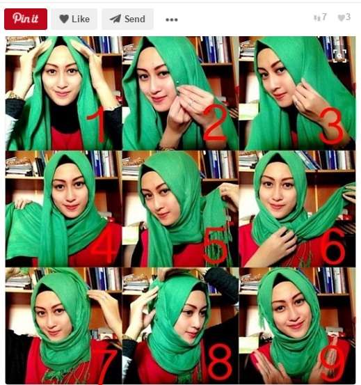 Inspirasi Hijab ala Turkish Style
