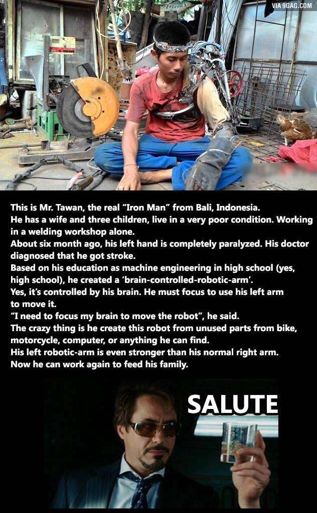 Iron Man Bali Bikin Dunia Kagum