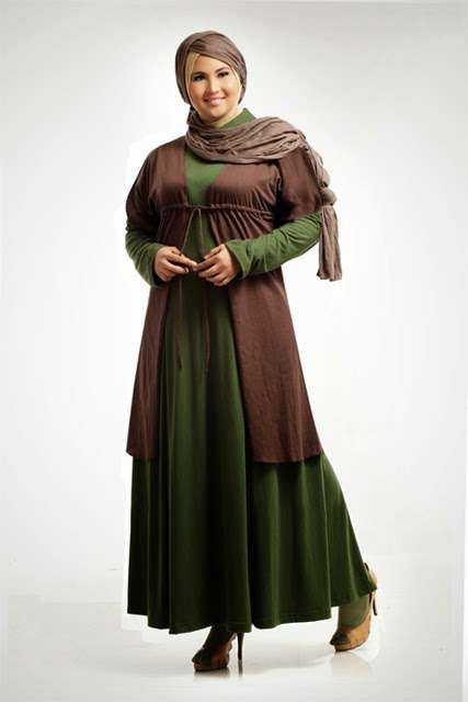 Gaya Busana untuk Hijaber Bertubuh Gemuk