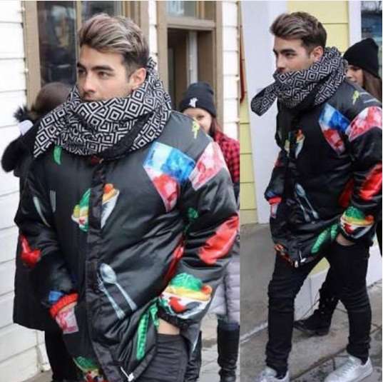 Jaket Petai dan Ayam Jago Joe Jonas Buatan Sherly Hartono