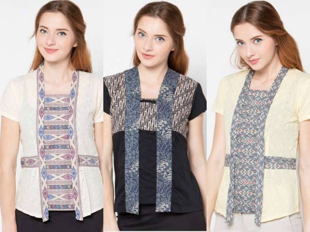 31 Model Baju Batik Modern Terbaru
