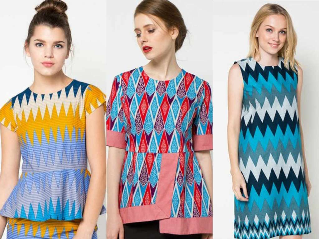 31 Model Baju Batik Modern Terbaru