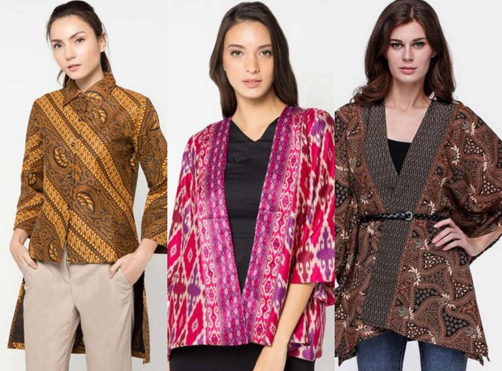 31 Model Baju Batik Modern Terbaru