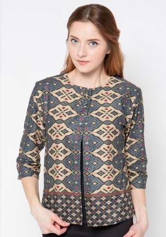 31 Model Baju Batik Modern Terbaru