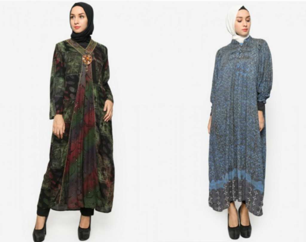 32 Model Baju Batik Muslim Modern Terbaru