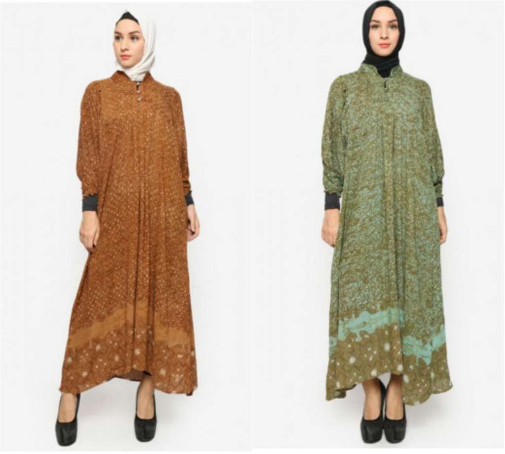 32 Model Baju Batik Muslim Modern Terbaru