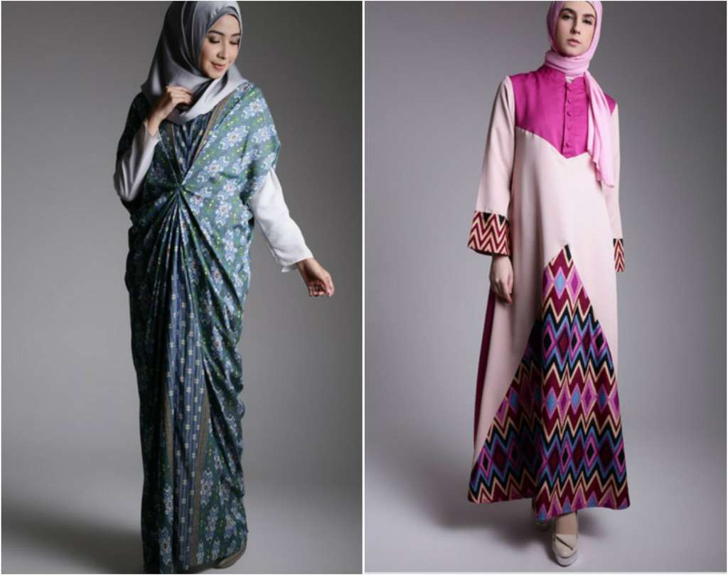 32 Model Baju Batik Muslim Modern Terbaru
