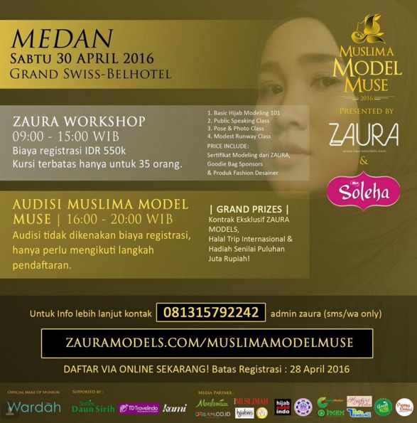 Zaura Models: Hijabers Medan Siap Jadi Model Profesional?