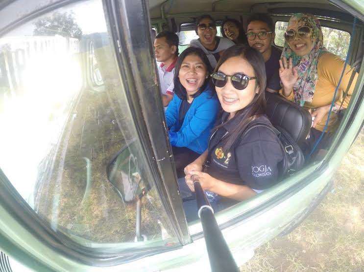 Indahnya Kalibiru dari Atas Menara Pandang