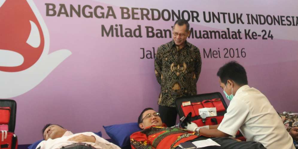 Dirut Bank Muamalat: 1 Kantong Bisa Selamatkan 3 Nyawa