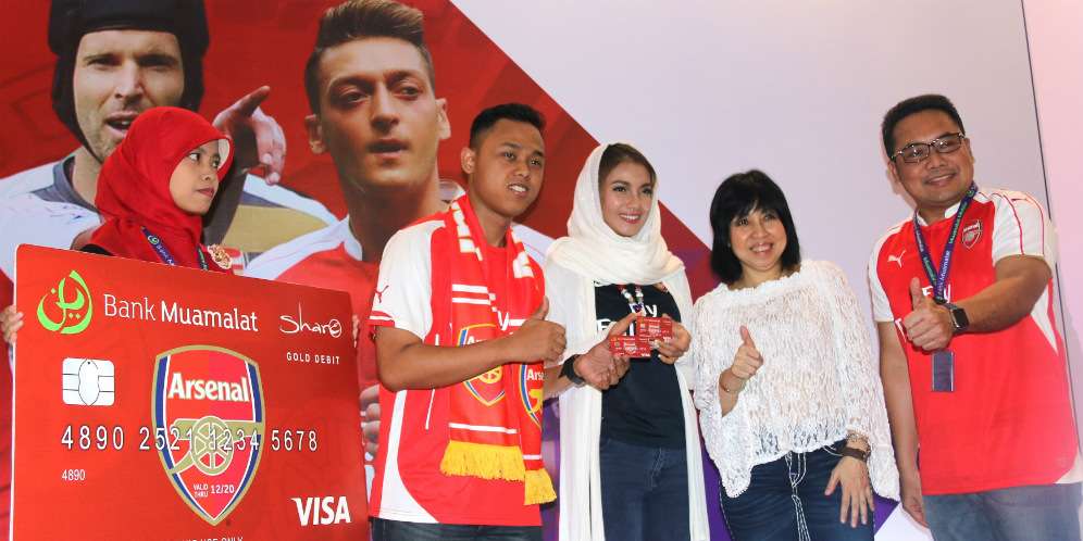 Buat Kartu Debit Arsenal, Bank Muamalat Incar Dana Rp 400 M