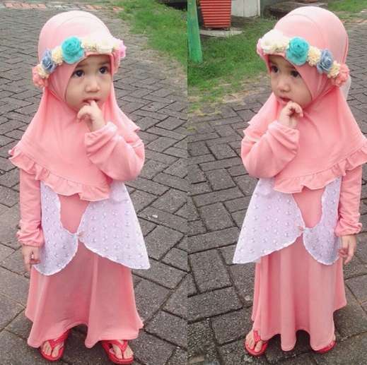Ghiza, Hijaber Cilik Fashionable yang Menggemaskan
