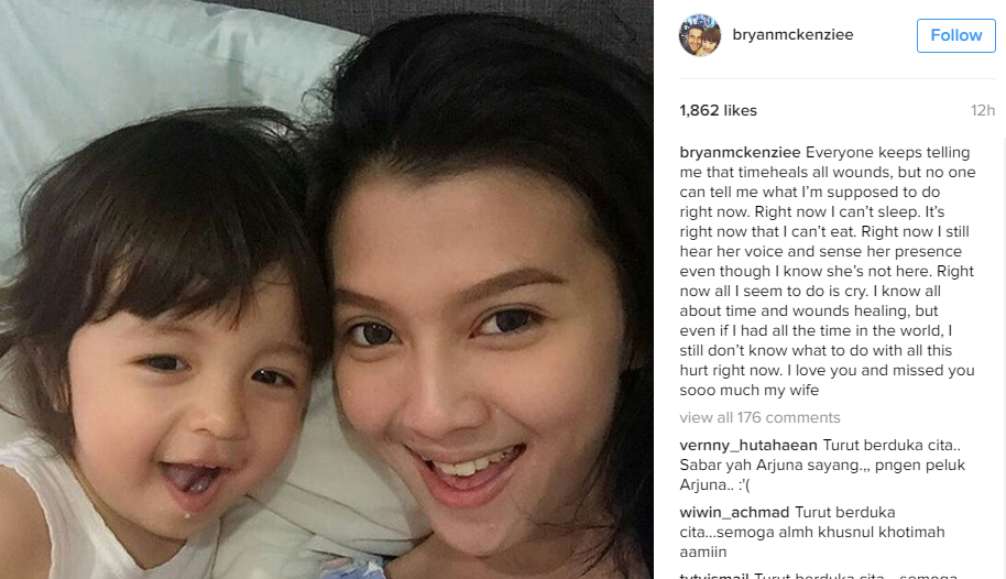 Pilunya Ungkapan Duka Mendalam Suami Irena Justin