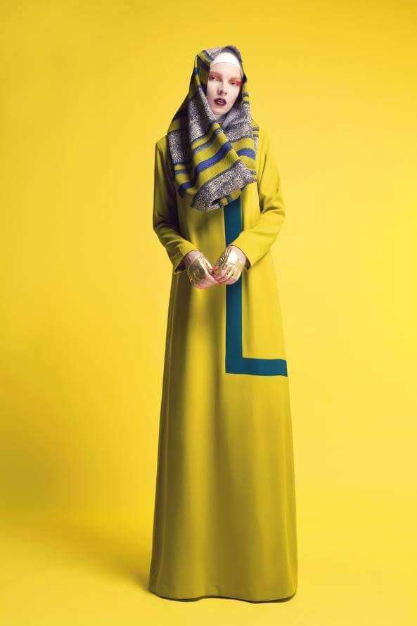 Norma Hauri dan Abaya di Hari Raya