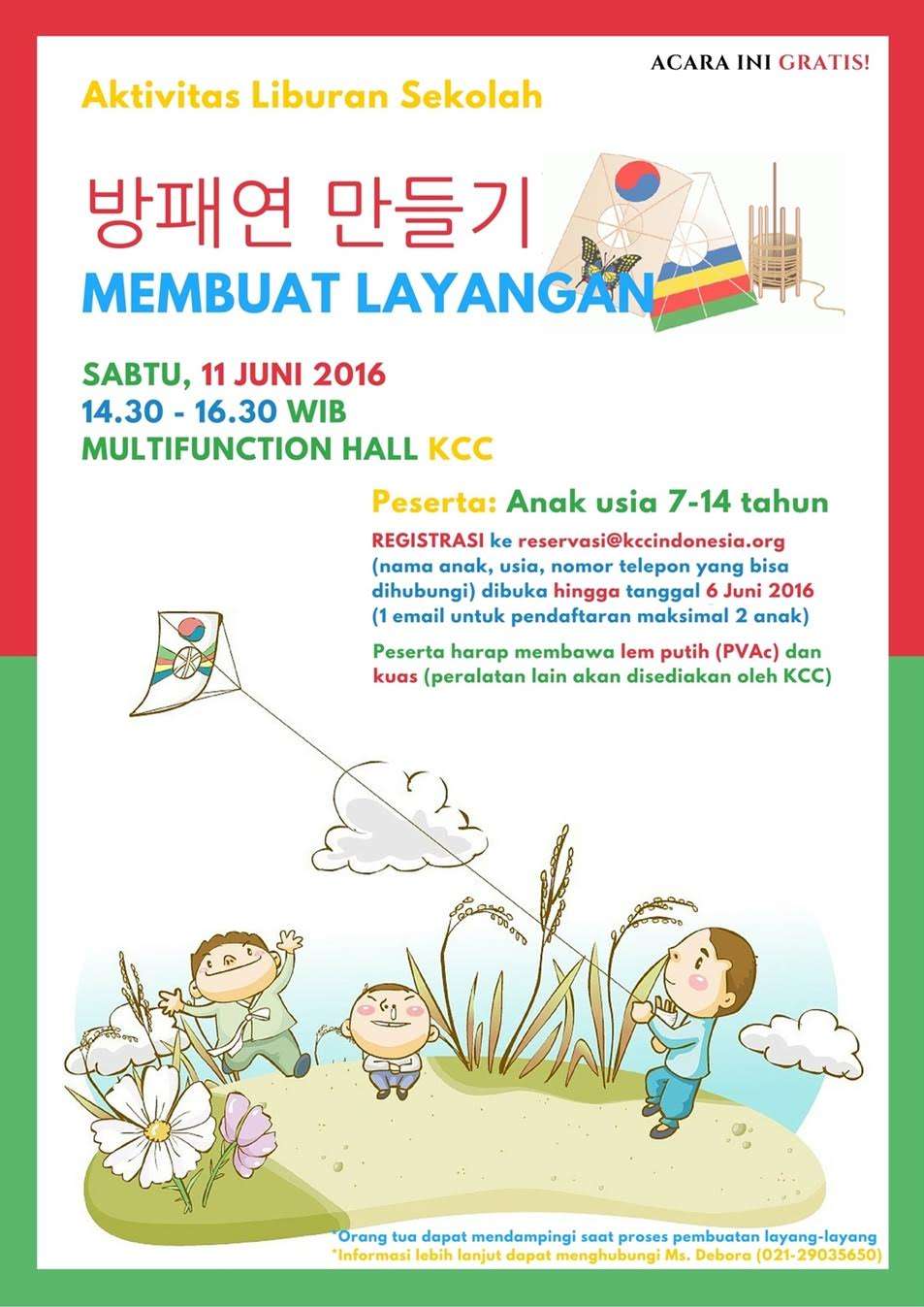 Acara Spesial Pusat Budaya Korea untuk Anak Indonesia