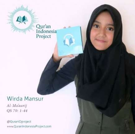 Murotal Wirda Mansur Bikin Netizen Terpukau