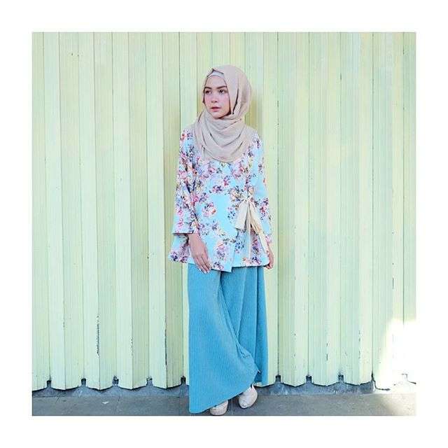 Inspirasi Padupadan Busana Pastel ala Selebgram