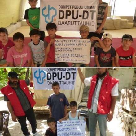 Doa Anak Palestina untuk Aa Gym