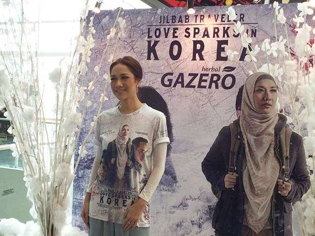 Bunga Citra Lestari Larut dalam Film Jilbab Traveler