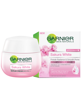 Rangkaian Pencerah Wajah dari Ekstrak Bunga Sakura