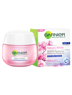 Rangkaian Pencerah Wajah dari Ekstrak Bunga Sakura