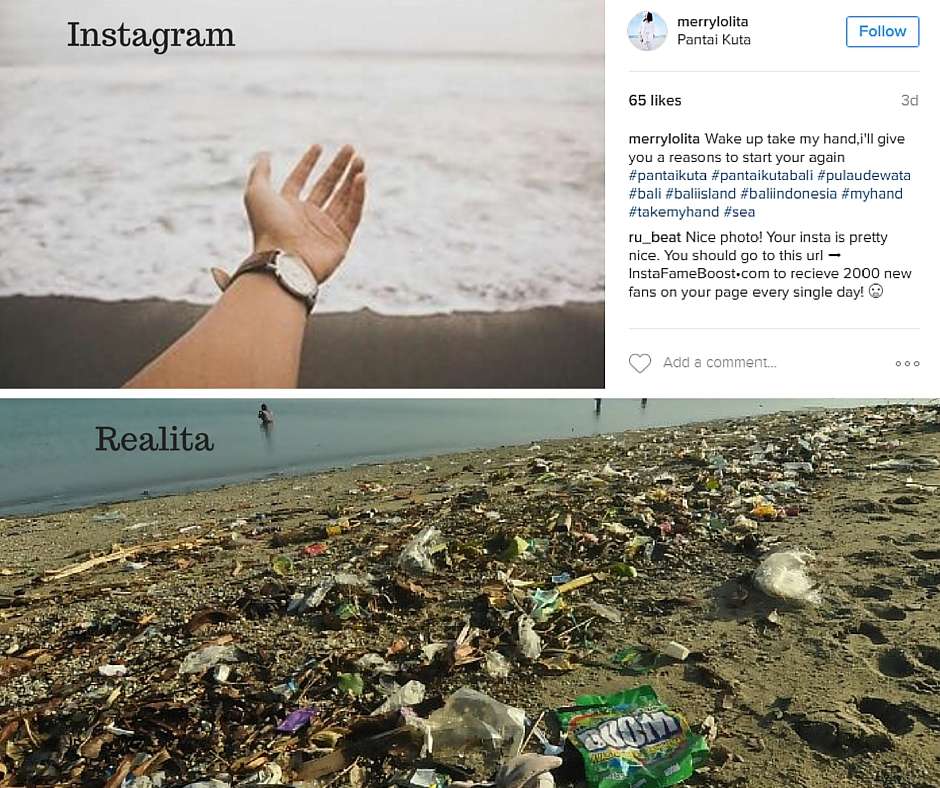 Beda Foto di Instagram dan Realita