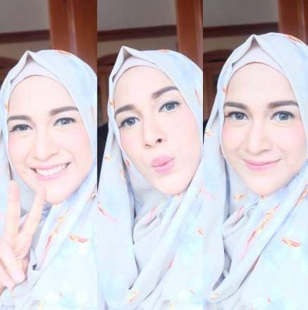 Nina Zatulini Berhijab Bikin Hati Netizen Tenang