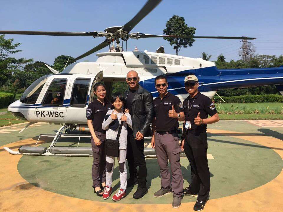 Deddy Corbuzier dan Crew Helicity