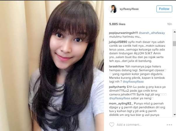 Unggahan Syifa